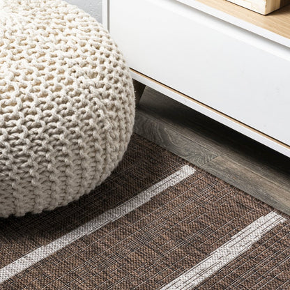 Colonia Berber Stripe Indoor/Outdoor Area Rug