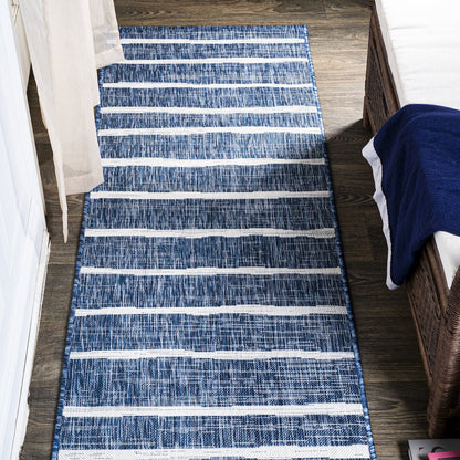 Colonia Berber Stripe Indoor/Outdoor Area Rug