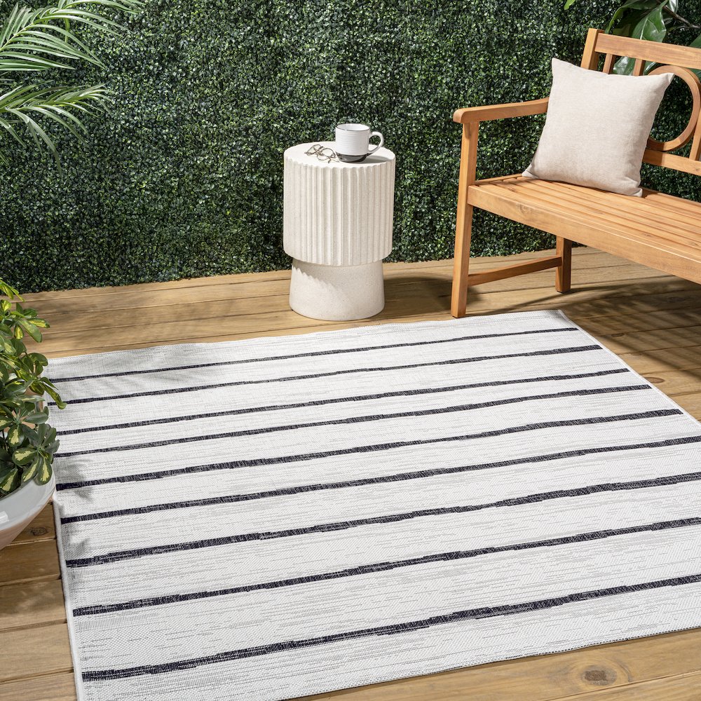 Colonia Berber Stripe   Indoor/Outdoor  Rug