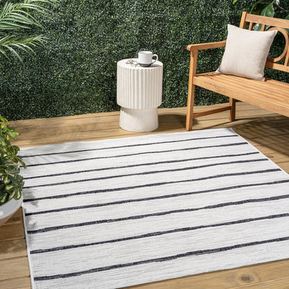 Colonia Berber Stripe   Indoor/Outdoor  Rug
