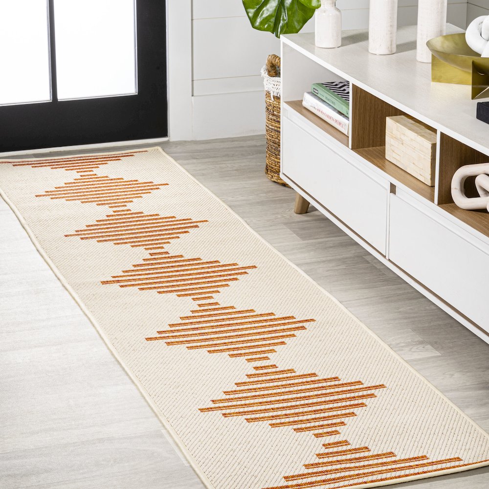 Vinales Diamond Stripe Indoor/Outdoor Area Rug