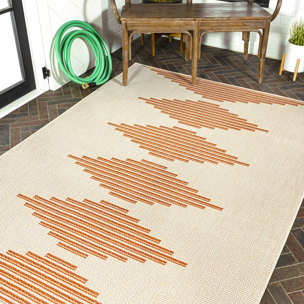 Vinales Diamond Stripe Indoor/Outdoor Area Rug