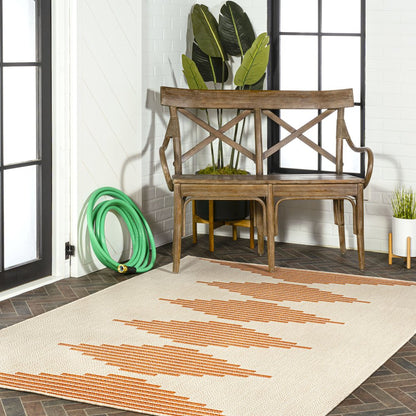 Vinales Diamond Stripe Indoor/Outdoor Area Rug