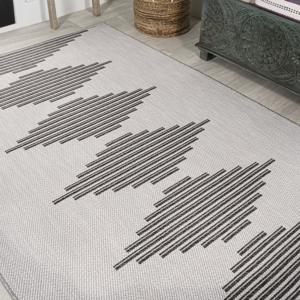 Vinales Diamond Stripe Indoor/Outdoor Area Rug