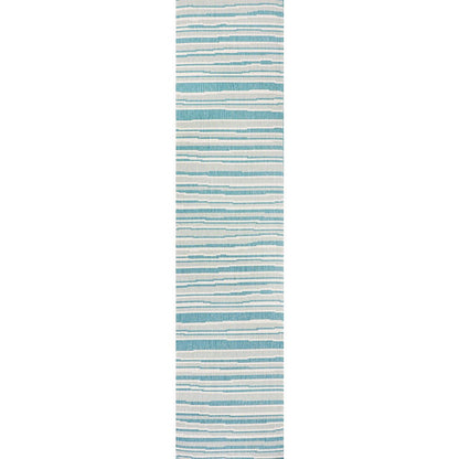 Castara Wavy Stripe Modern Indoor/Outdoor Area Rug