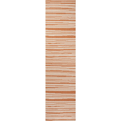 Castara Wavy Stripe Modern Indoor/Outdoor Area Rug