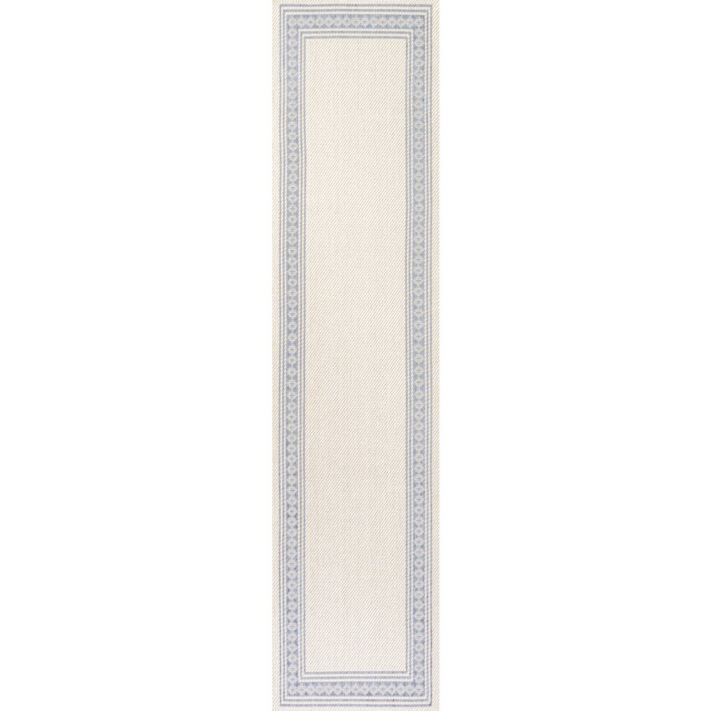 Lucia Classic Diamond Border Indoor/Outdoor Area Rug