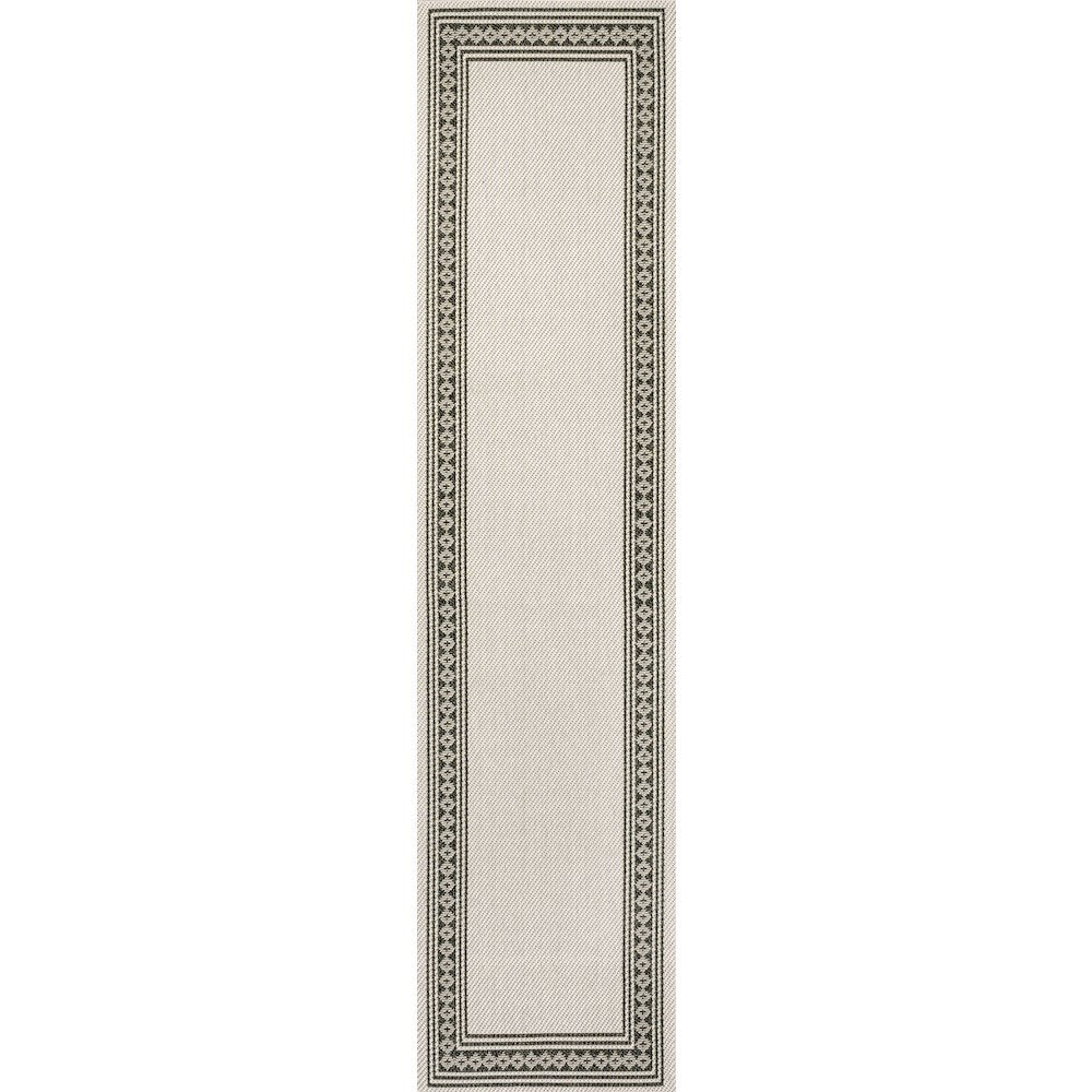 Lucia Classic Diamond Border Indoor/Outdoor Area Rug