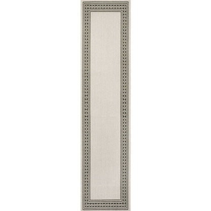 Lucia Classic Diamond Border Indoor/Outdoor Area Rug