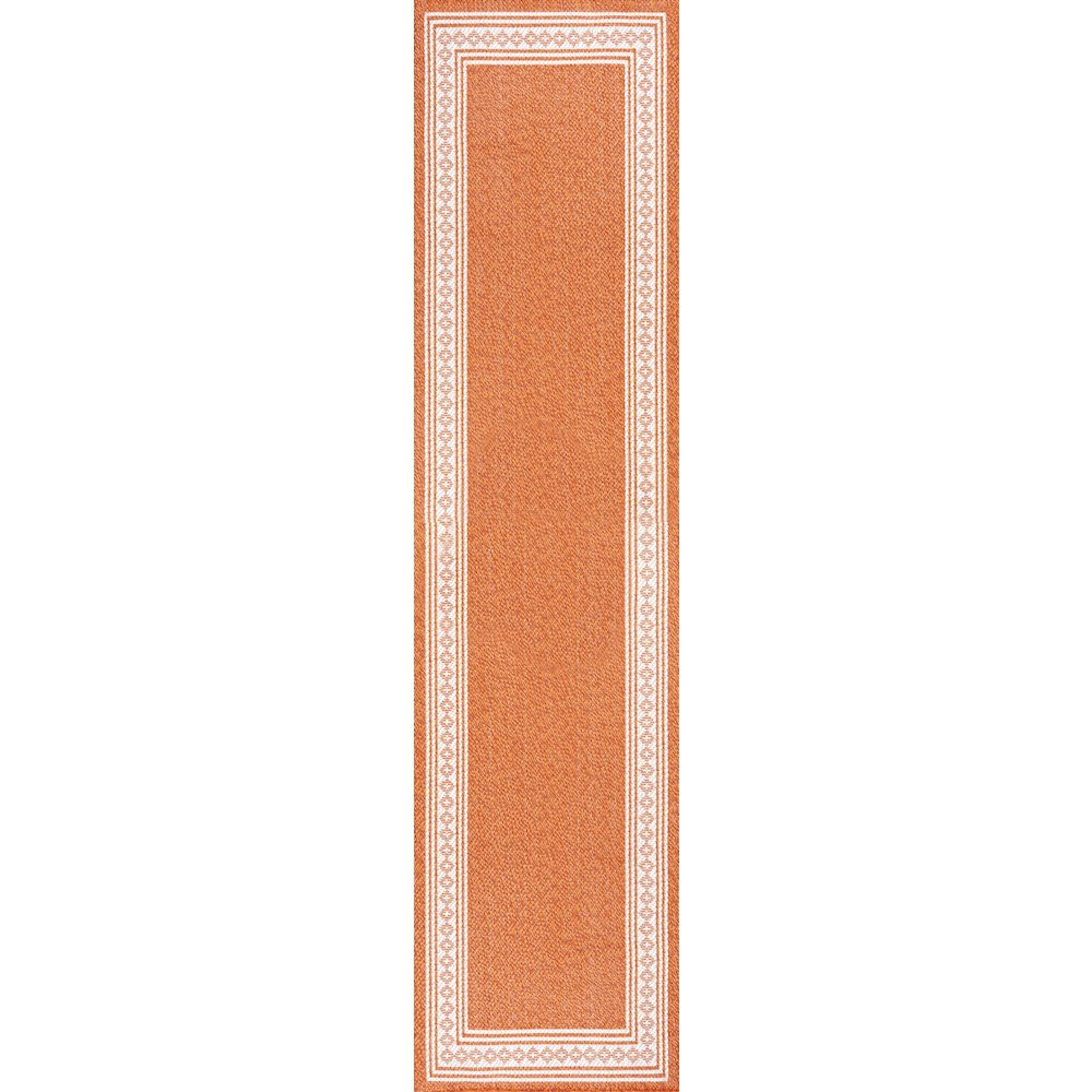 Lucia Classic Diamond Border Indoor/Outdoor Area Rug