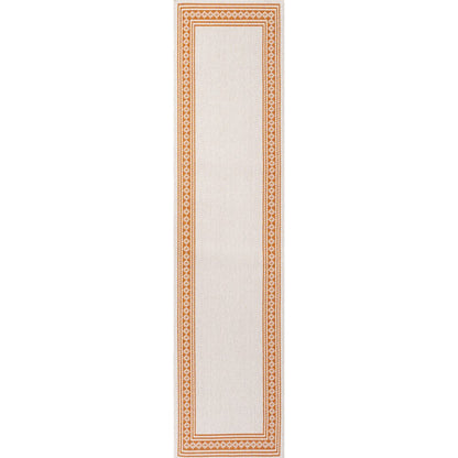 Lucia Classic Diamond Border Indoor/Outdoor Area Rug
