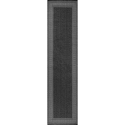 Lucia Classic Diamond Border Indoor/Outdoor Area Rug