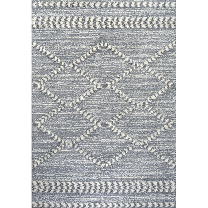 Sofie Moroccan Trellis High-Low Area Rug