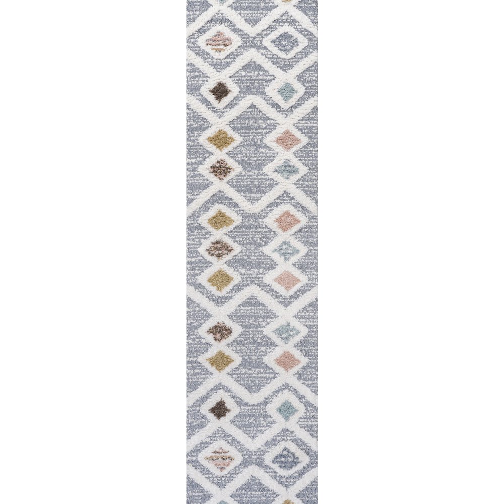 Monique Trellis High-Low Area Rug