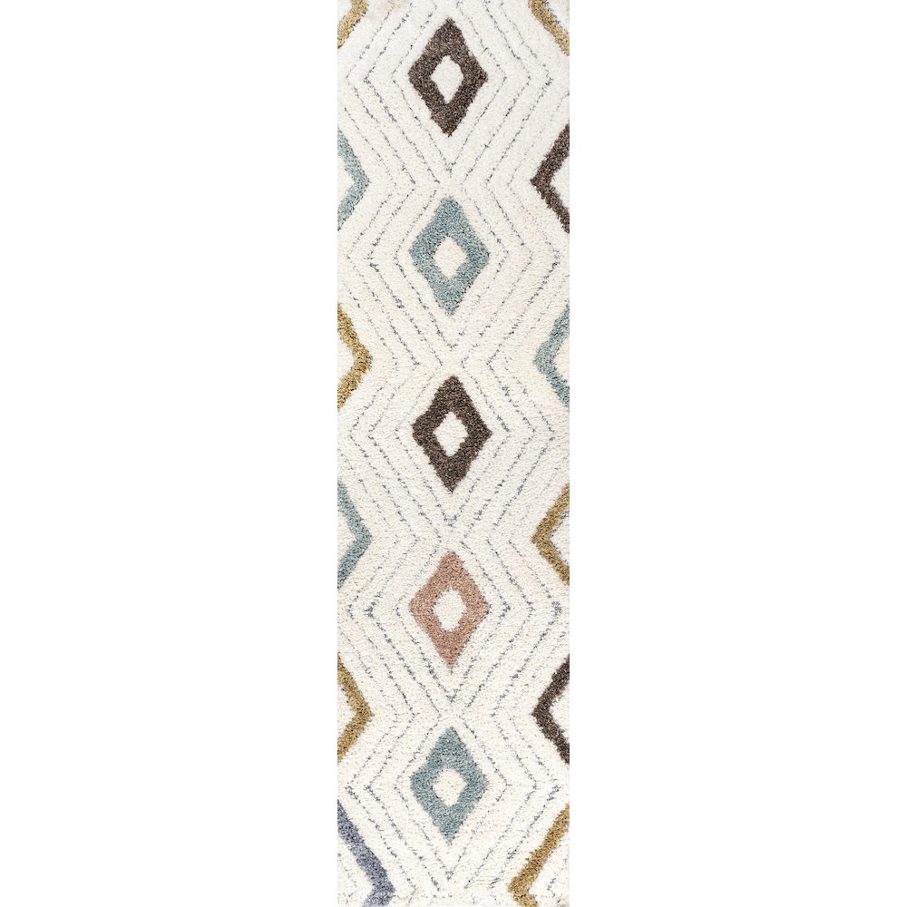 Amira Diamond Tribal High-Low Area Rug