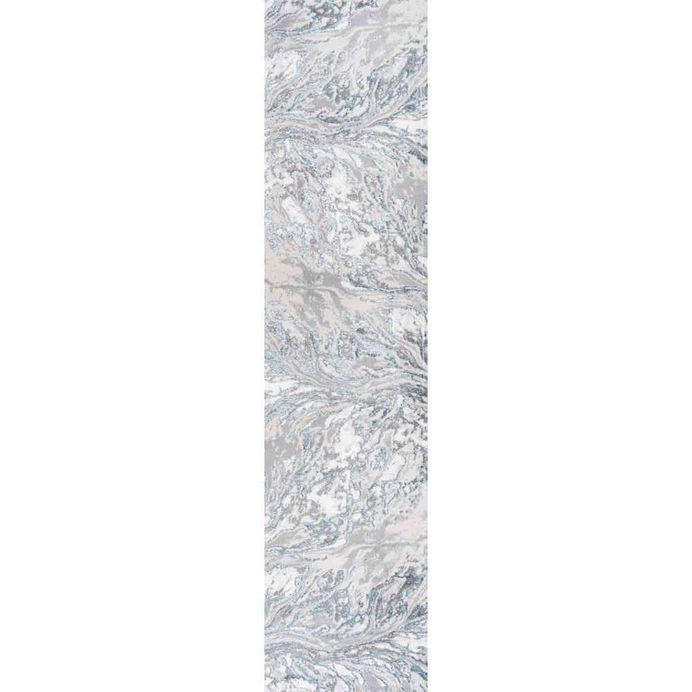 Swirl Marbled Abstract Area Rug