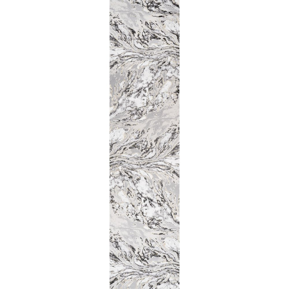 Swirl Marbled Abstract Area Rug