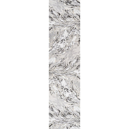 Swirl Marbled Abstract Area Rug