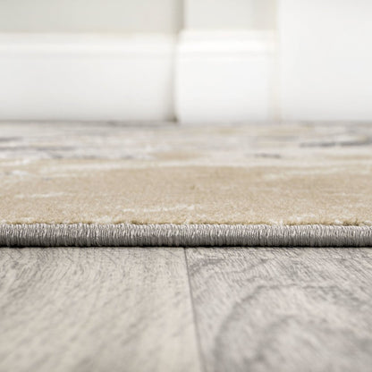 Swirl Marbled Abstract Area Rug