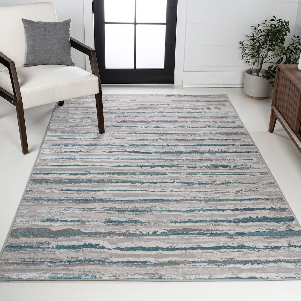 Batten Modern Stripe Area Rug