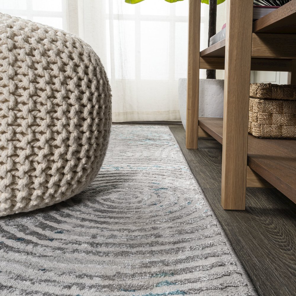 Timeworn Modern Abstract Area Rug