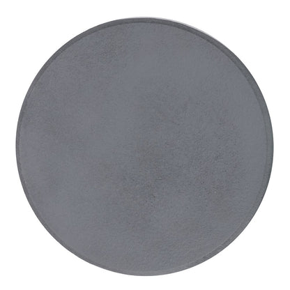 Rashida 13.5" Modern Round Polyresin Indoor Outdoor Accent Coffee Table