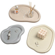 Grace Concrete Decorative Cloud Jewelry Trays, Stone/Taupe/Gray (Set of 3)