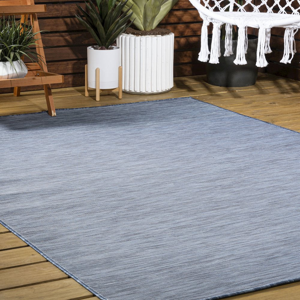 Ethan Modern Flatweave Solid Area Rug