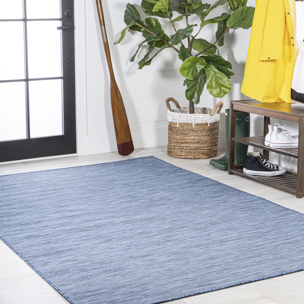 Ethan Modern Flatweave Solid Area Rug