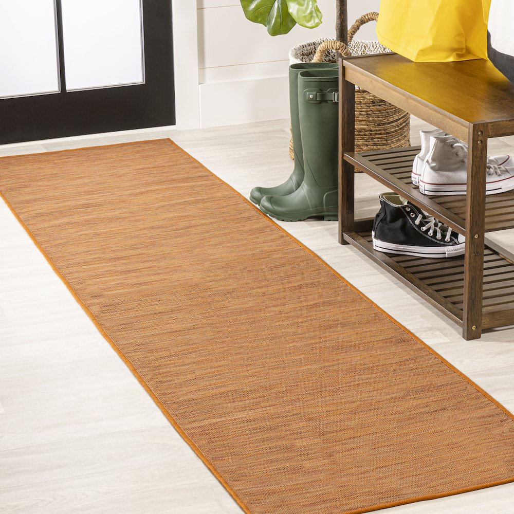 Ethan Modern Flatweave Solid Area Rug
