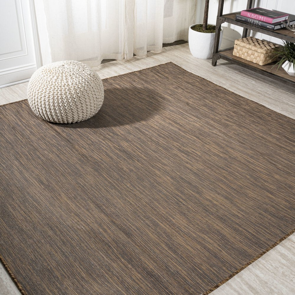 Ethan Modern Flatweave Solid Area Rug