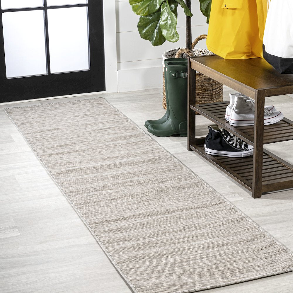 Ethan Modern Flatweave Solid Area Rug