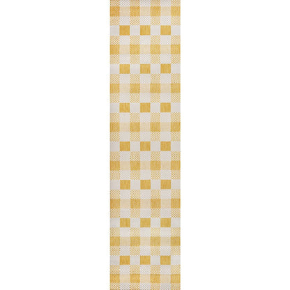 Darcy Traditional Geometric Bold Gingham Indoor/Outdoor Area Rug