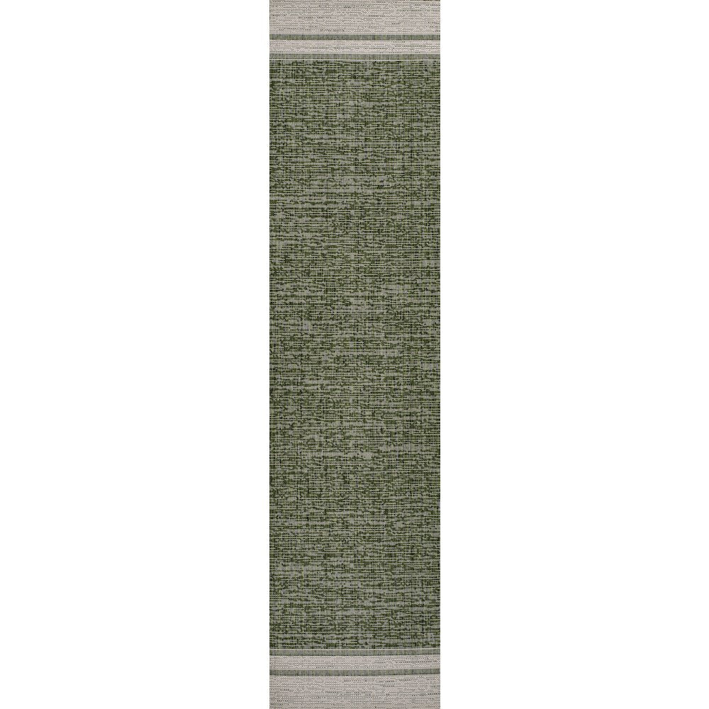 Alda Modern Minimalist Mingled Indoor/Outdoor Area Rug