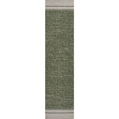 Alda Modern Minimalist Mingled Indoor/Outdoor Area Rug