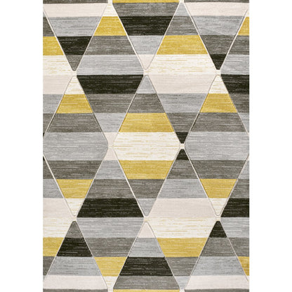 Kehoe Retro Diamonds Geometric Area Rug