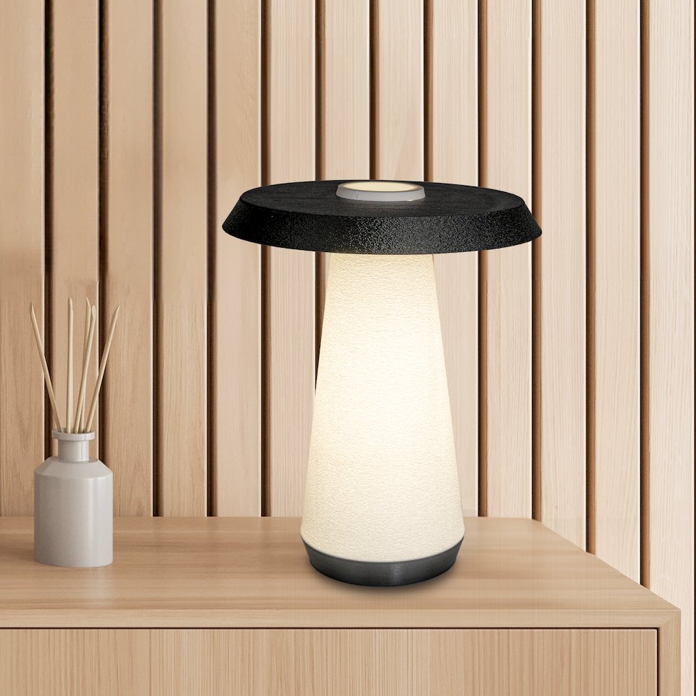 Bruno Mid-Century Minimalist Plant-Based Pla 3D Printed Dimmable Led Table Lamp
