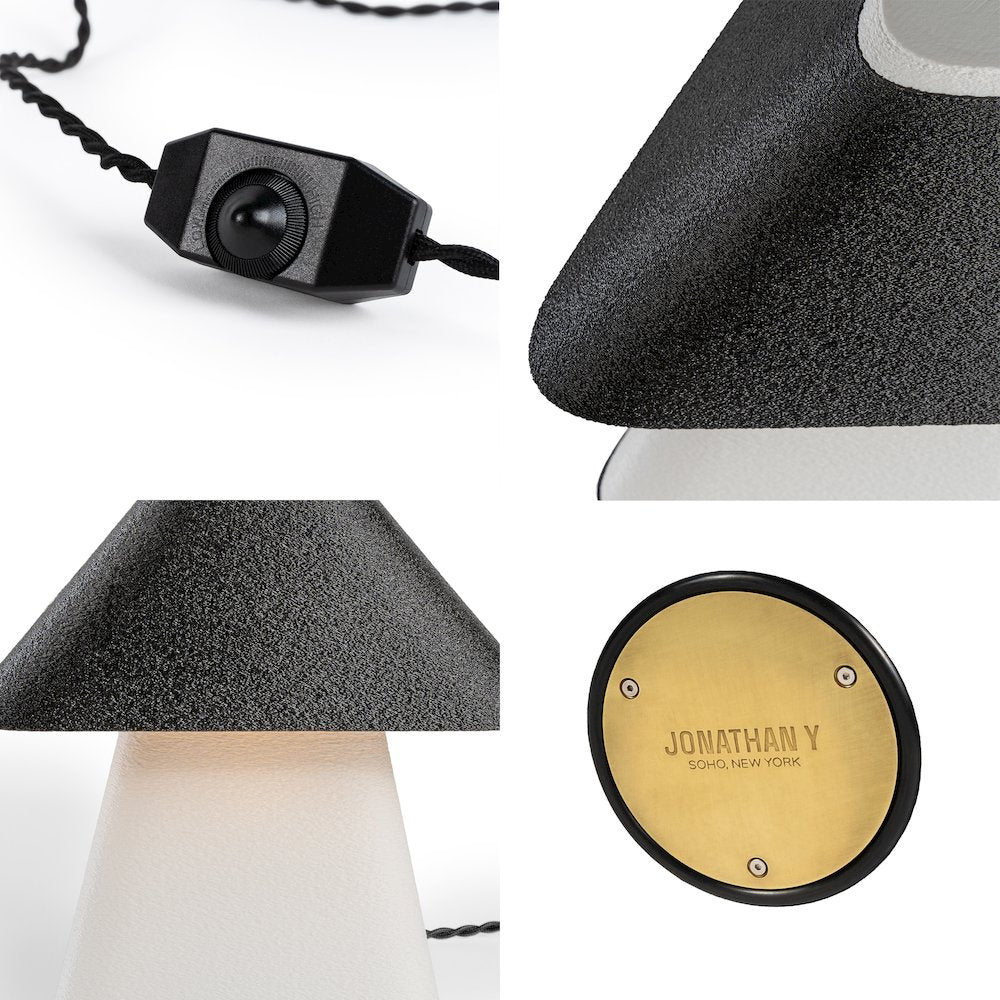 Enzo Modern Contemporary Plant-Based Pla 3D Printed Dimmable Led Table Lamp