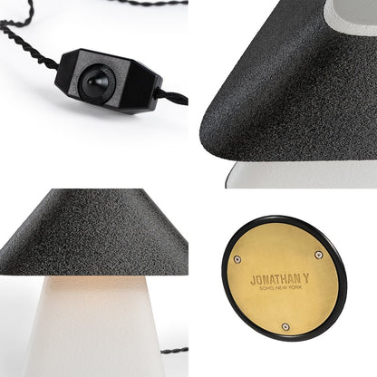 Enzo Modern Contemporary Plant-Based Pla 3D Printed Dimmable Led Table Lamp