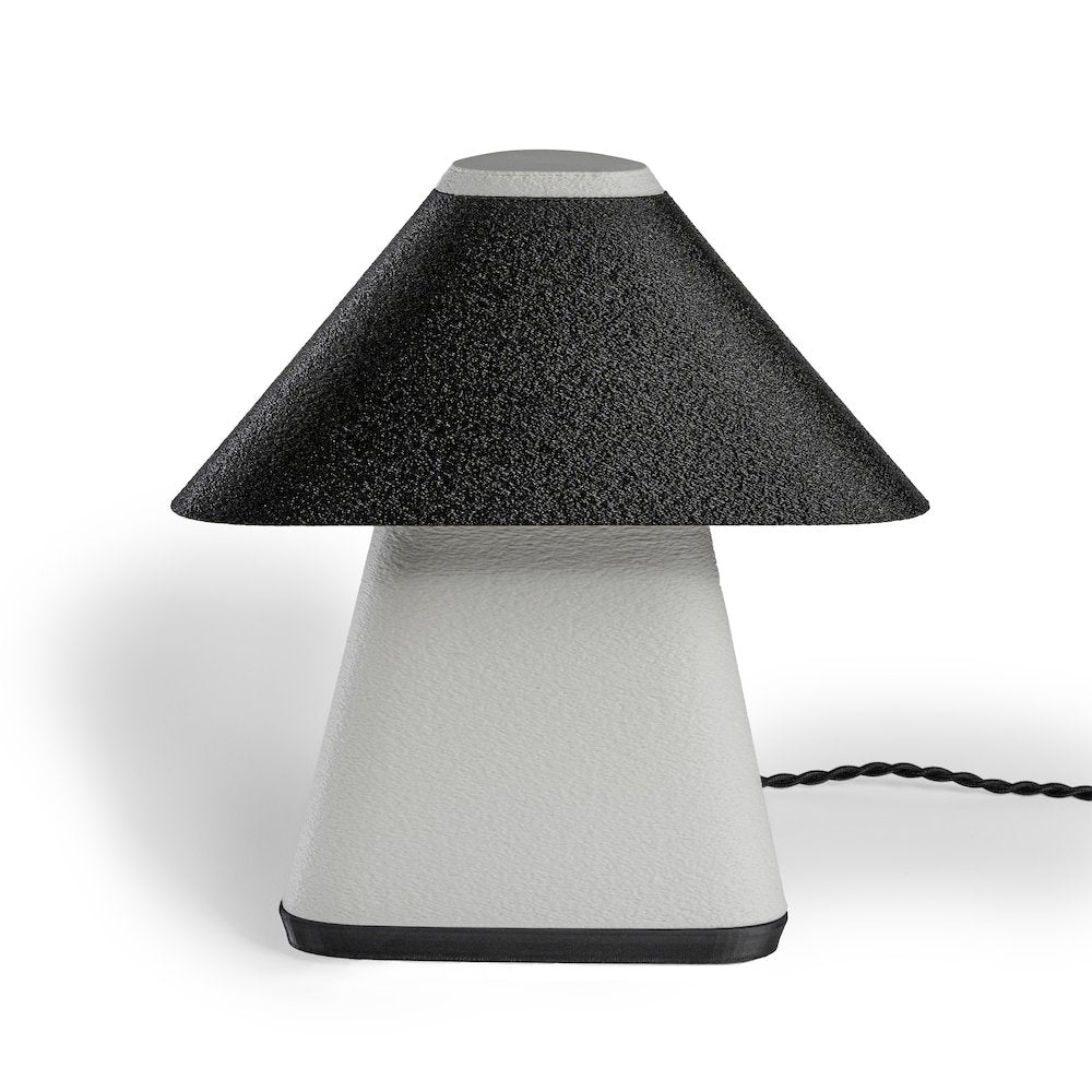 Enzo Modern Contemporary Plant-Based Pla 3D Printed Dimmable Led Table Lamp