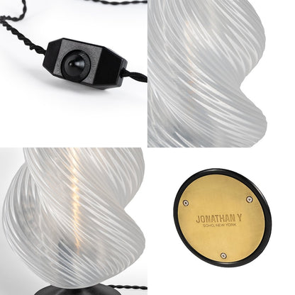 Gema Mid-Century Coastal Plant-Based Pla 3D Printed Dimmable Led Table Lamp