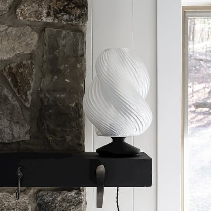 Gema Mid-Century Coastal Plant-Based Pla 3D Printed Dimmable Led Table Lamp