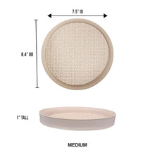 Drew Modern Geometric Indoor Eco-Friendly 3D Printed Plant Saucer