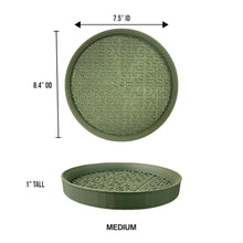 Drew Modern Geometric Indoor Eco-Friendly 3D Printed Plant Saucer