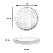Drew Modern Geometric Indoor Eco-Friendly 3D Printed Plant Saucer