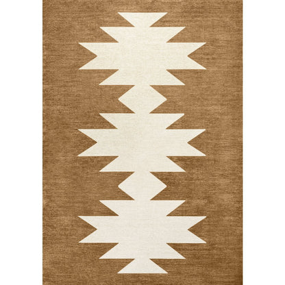 Chayton Minimalist Geometric Machine Washable Area Rug