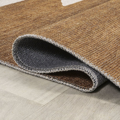 Chayton Minimalist Geometric Machine Washable Area Rug