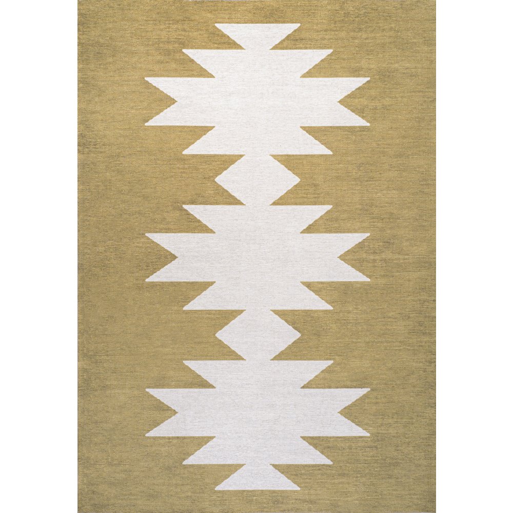 Chayton Minimalist Geometric Machine Washable Area Rug
