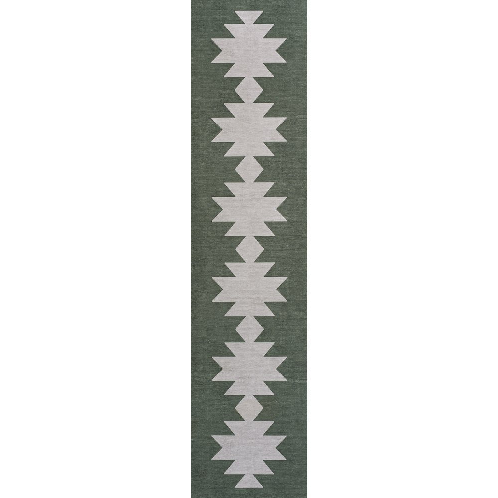 Chayton Minimalist Geometric Machine-Washable Area Rug