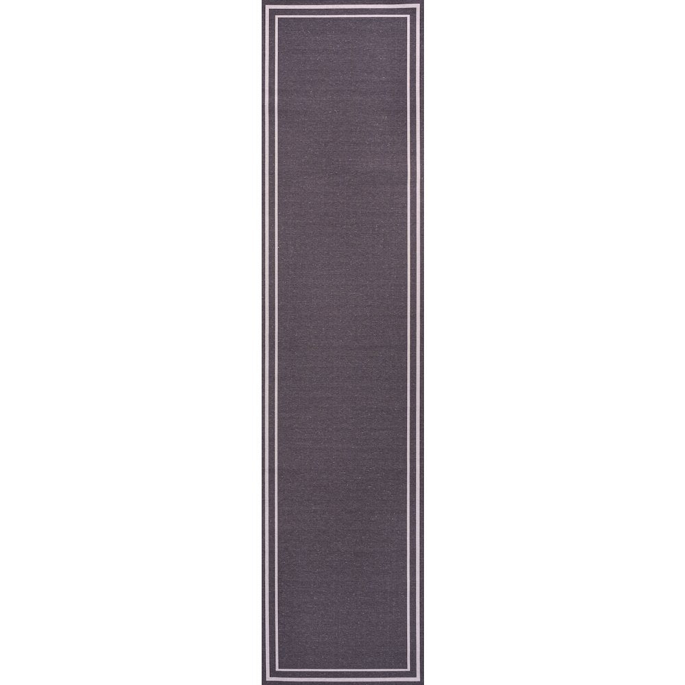Sloane Classic 2-Stripe Border Washable Area Rug